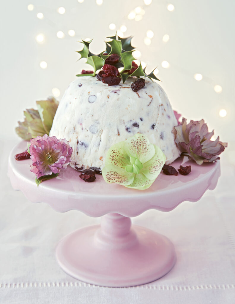 eiscreme christmas pudding